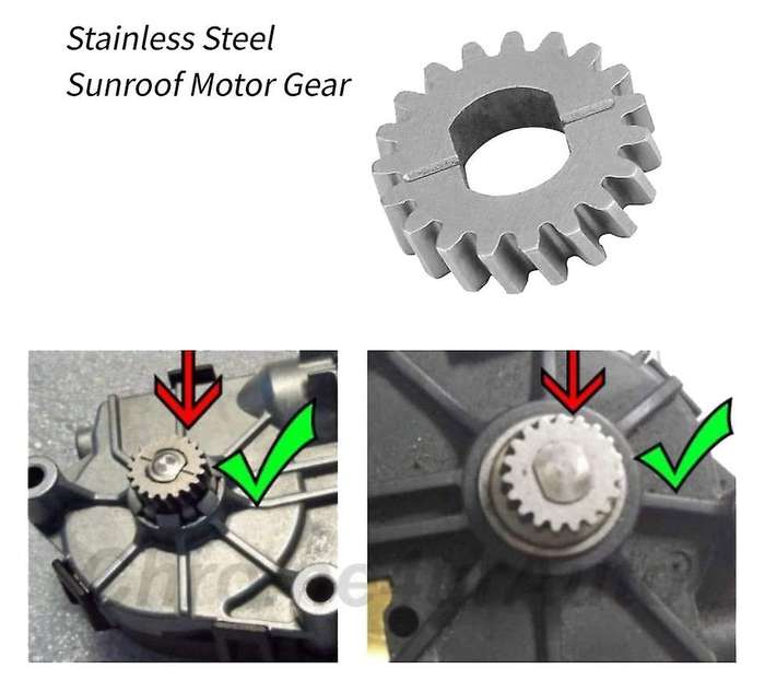 19Teeth Sunroof Motor Gear Repair Kit for - W202 W204 W212 W164