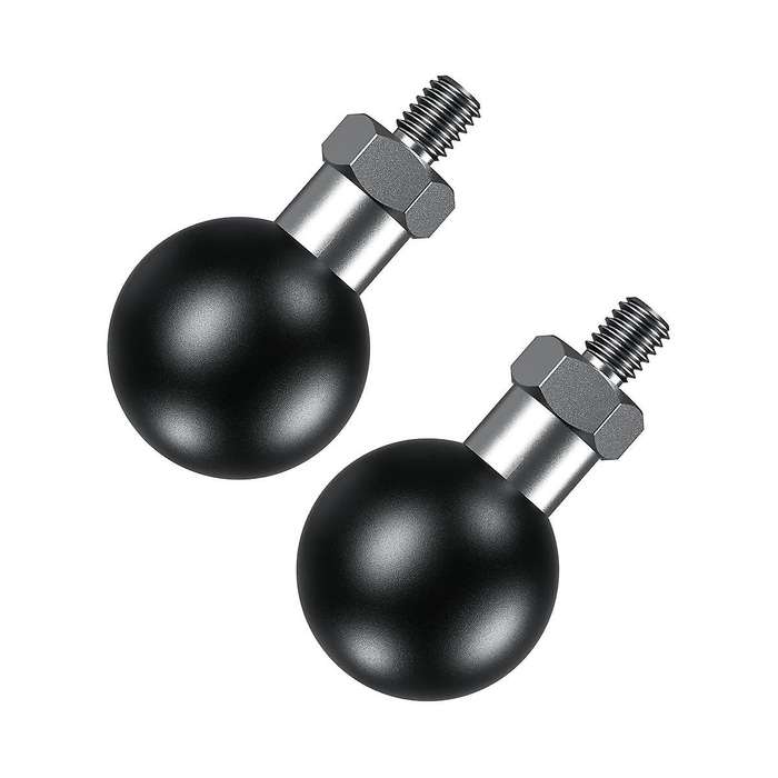 1Inch Ball Adapter with M6 x 1.0 Threaded Post Compatible for B Size 1 Inch Ball Double Socket Arm