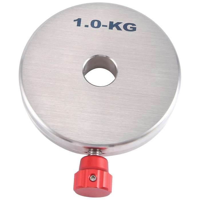 1kg Counterweight Stainless Steel Heavy Hammer Inner Hole 20.5mm Telescope Fitting Equatorial Instru