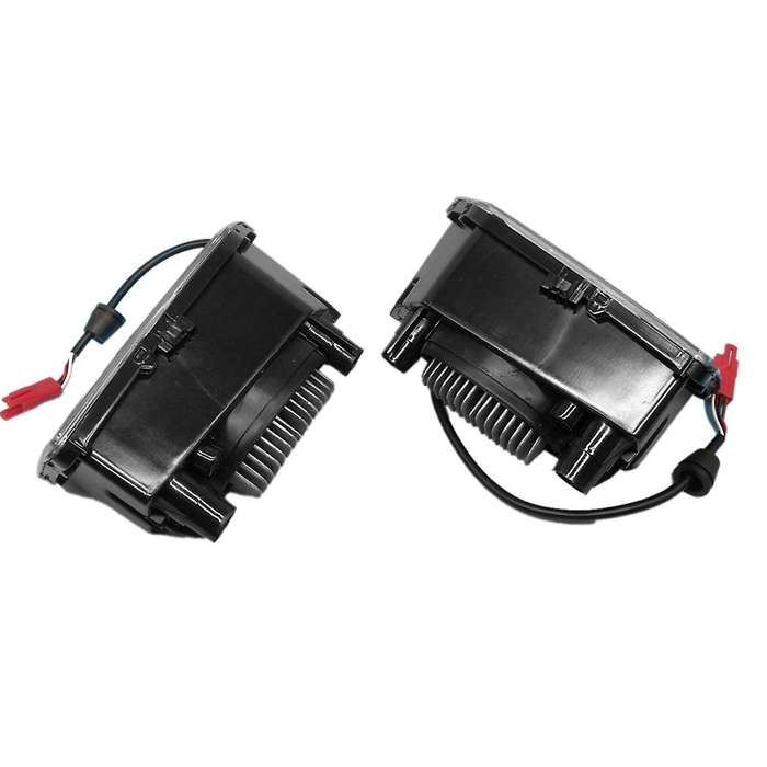 1Pair 24V Trucks LED Fog Lamp Spotlamp Assembly 2552708 2535366 for Trucks Spotlight Fog Lights 2535