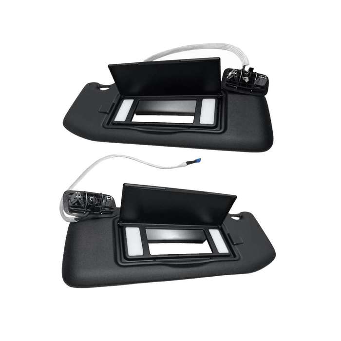 1pair 98160196zd 98284442zd Visor with Light Mirror for 3008 5008 2018- Sunshade