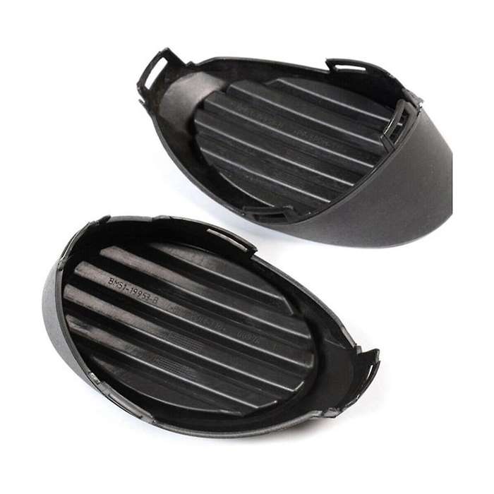 1Pair Black Car Front Bumper Fog Light Lamp Cover Grille Bezel CP9Z17B814A CP9Z17B814B Fit for Focus