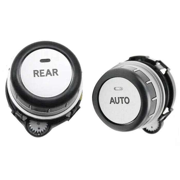 1Pair Car Air Conditioner Rear Control Knob Switch for Land Cruiser Prado LC150 10-17 55904-60180 5