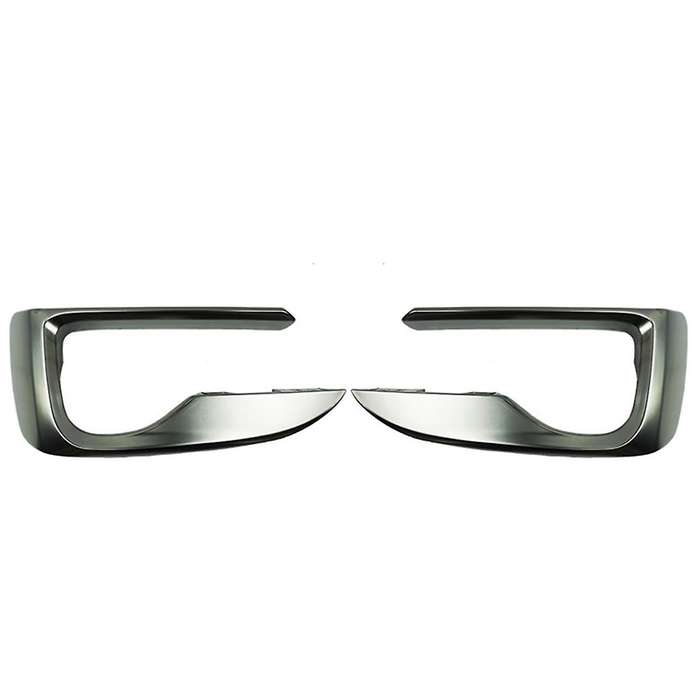 1pair Car Bumper Decorative Strip (lh+rh) for X6 F16 2014-2019 Fog Light Frame Trim 51117319789 5111