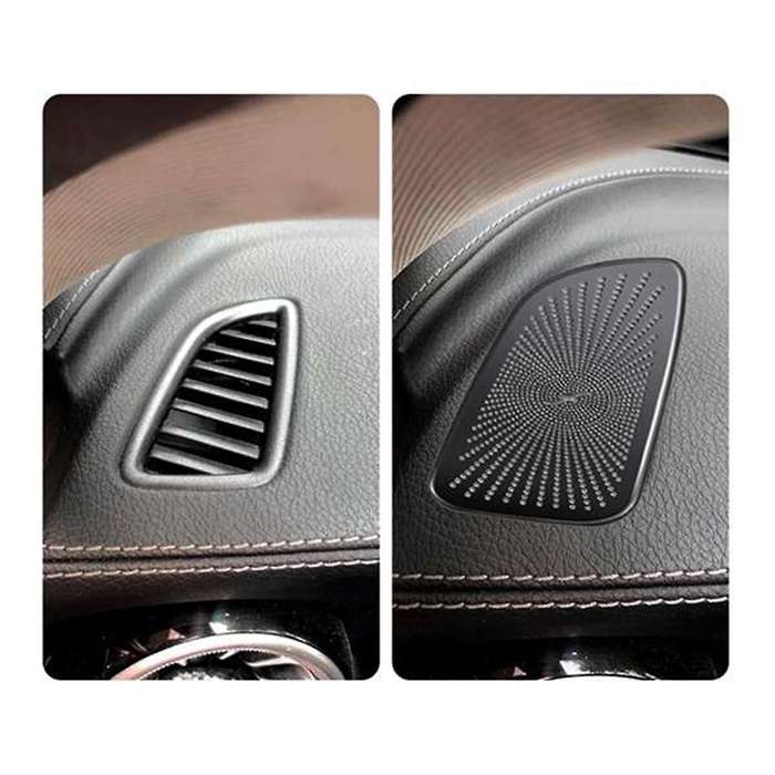 1Pair Car Dashboard Horn Speaker Cover Trim for GLC C-Class W205 C200 C260 X253 2015-2021 Air Outlet