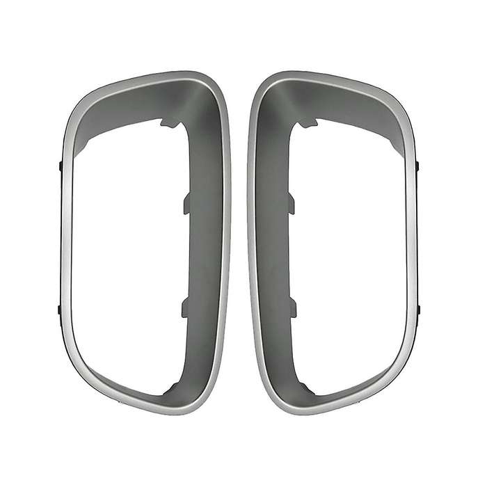 1pair Car Front Bumper Decorative Angel Eyes Refit for C5 9817829477 9817829377 Silver