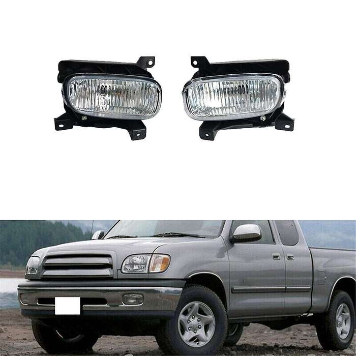 1pair Car Front Bumper Fog Light 81210-0c010 81220-0c010 for Pickup 2000-2006 Fog Lamps with Halogen