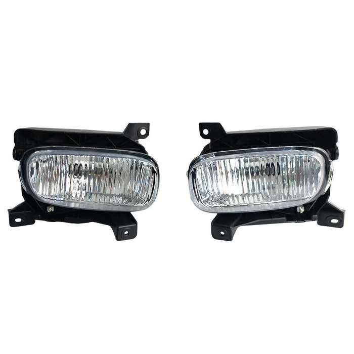 1pair Car Front Bumper Fog Light 81210-0c010 81220-0c010 for Pickup 2000-2006 Fog Lamps with Halogen