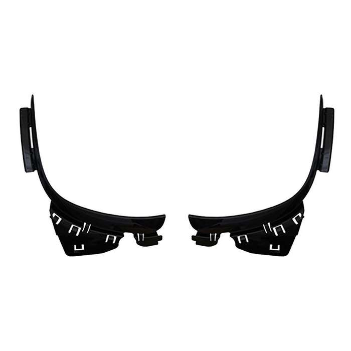 1pair Car Front Bumper Fog Light Bezel Trim Strips Frame for W167 2020-2024 A1678858503 A1678858603