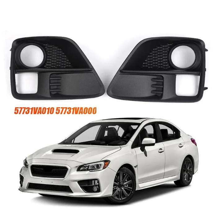 1pair Car Front Bumper Fog Light Lamp Hole Cover Bezel 57731va010 57731va000 for & 2015-2017 Lower G