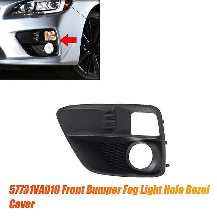 1pair Car Front Bumper Fog Light Lamp Hole Cover Bezel 57731va010 57731va000 for & 2015-2017 Lower G
