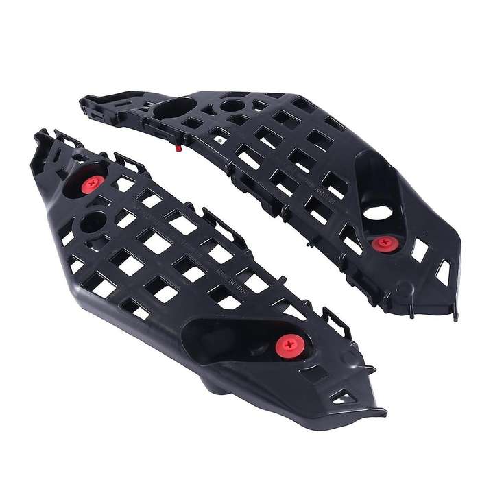 1pair Car Front Bumper Lh+rh Bracket for 2020 Front Bumper Bracket with Buckle 52146-0e130 52145-0e