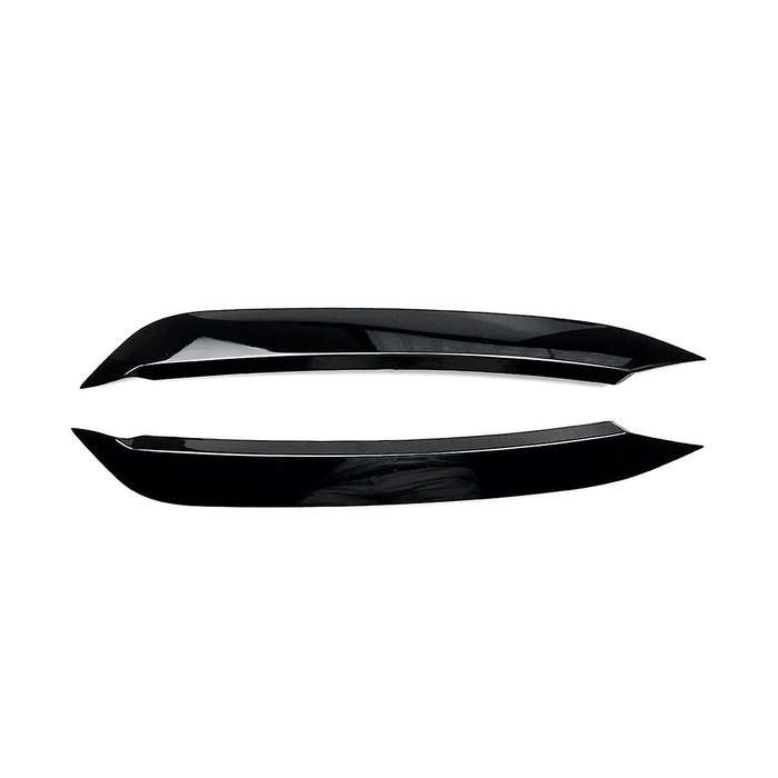 1pair Car Front Headlight Eyebrows Eye Cover Trim Sticker for 2019-2023 Molding Lamp Eyelids Strips