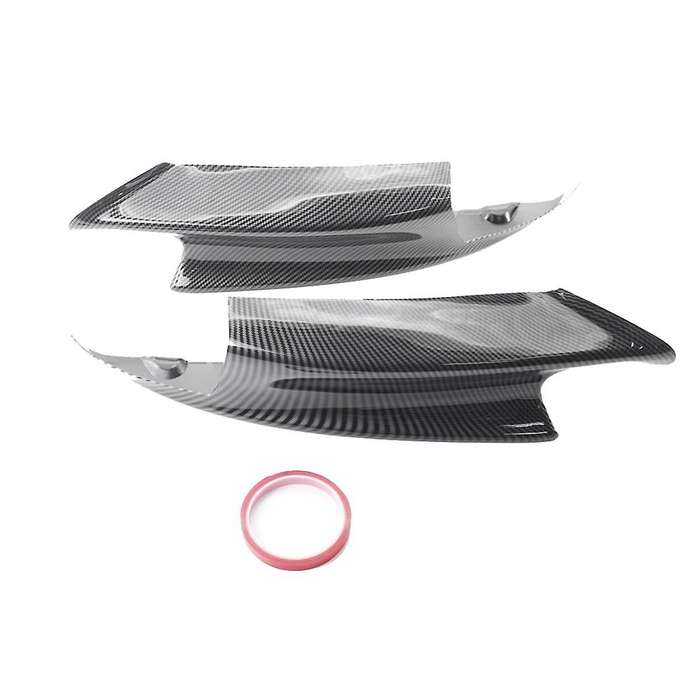 1pair Car Front Left & Right Lower Bumper Splitter for E90 E92 E93 M3 2006-2013 Front Lip Trim Prote