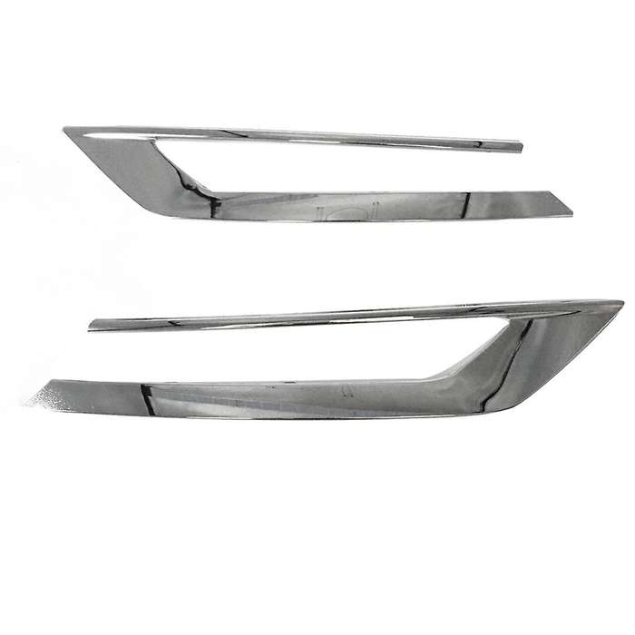 1Pair Car Front Lower Bumper Chrome Trim Strip Cover 31663515 31663514 for XC90 2019-2022 31663539