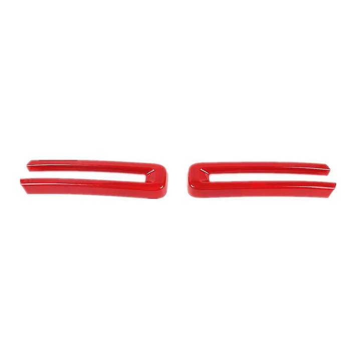 1pair Car Front Racing Grille Trim Cover for Ram 1500 2500 3500 4500 2018-2021 Center Mesh Insert De
