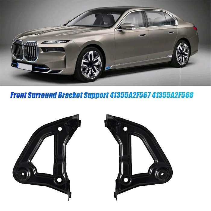 1pair Car Front Surround Bracket Support 41355a2f567 41355a2f568 for G70 2022-2024 Side Enclosure Le