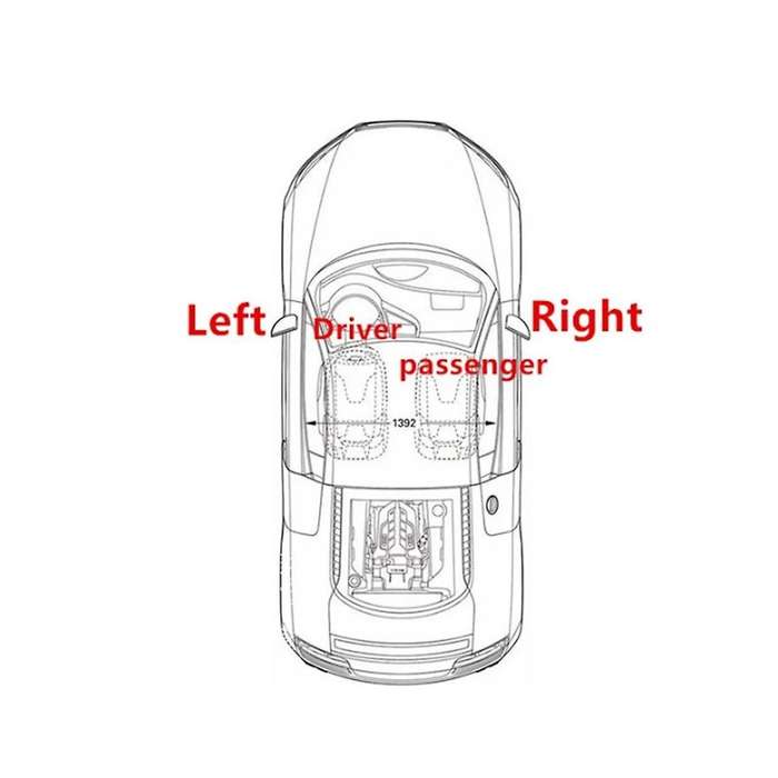 1pair Car Front Windshield Wiper Cowl Cover Seal(lh+rh)53867-35020 53866-35030 for 4runner 2010-202