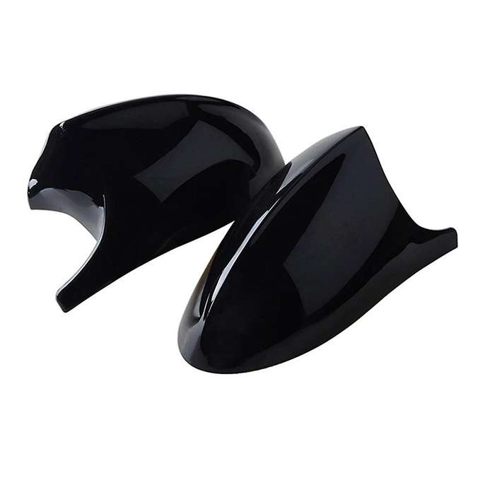 1pair Car Glossy Black Cow Corner Rear View Mirror for 1 3 Series E81 E87 E90 E92 2004 2005 2006 200