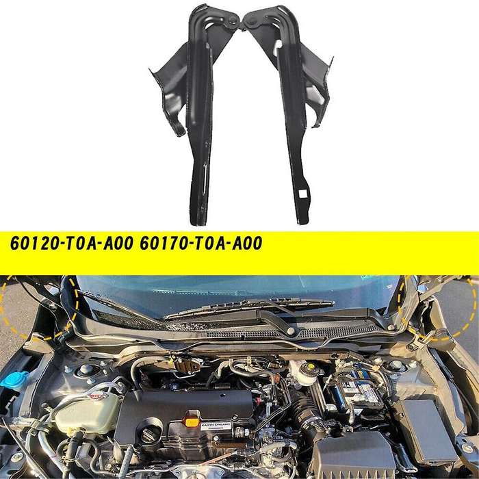 1pair Car Hood Hinge 60120-t0a-a00 60170-t0a-a00 for -v 2012-2016 Rm1 Rm2 Rm3 Rm4 Engine Cover Hinge