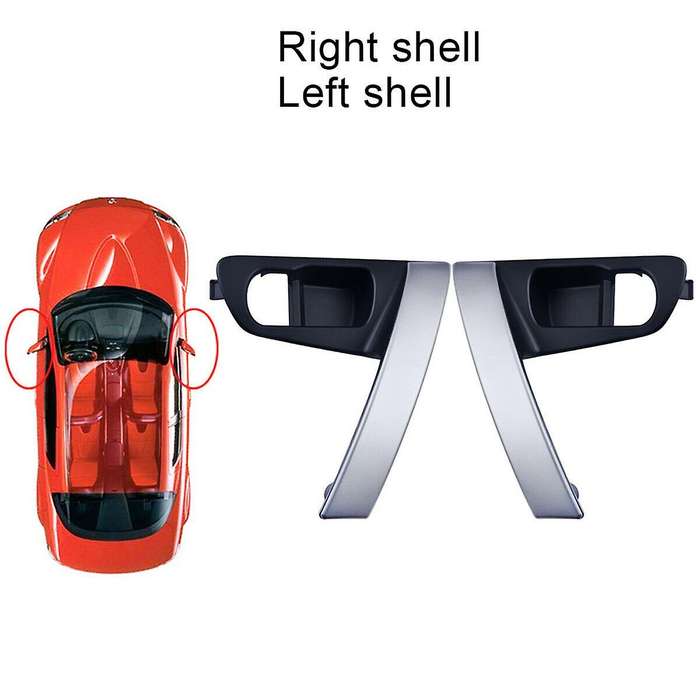 1pair Car Inside Door Handles Left Right Set Part for J10 2007-2015 80944-je50a 80945-je50a