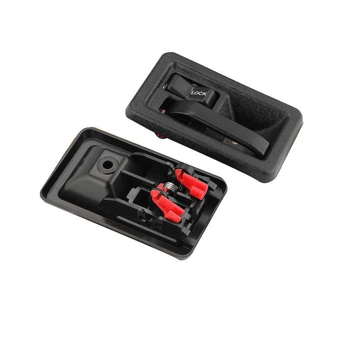 1Pair Car Inside Door Handles 55176476AB, 55176477AB for YJ TJ 1984-2004 Interior Door Pull Handle C