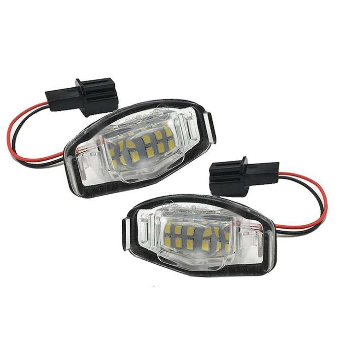 1Pair Car Led License Plate Light License Plate Light Lamp for Accord