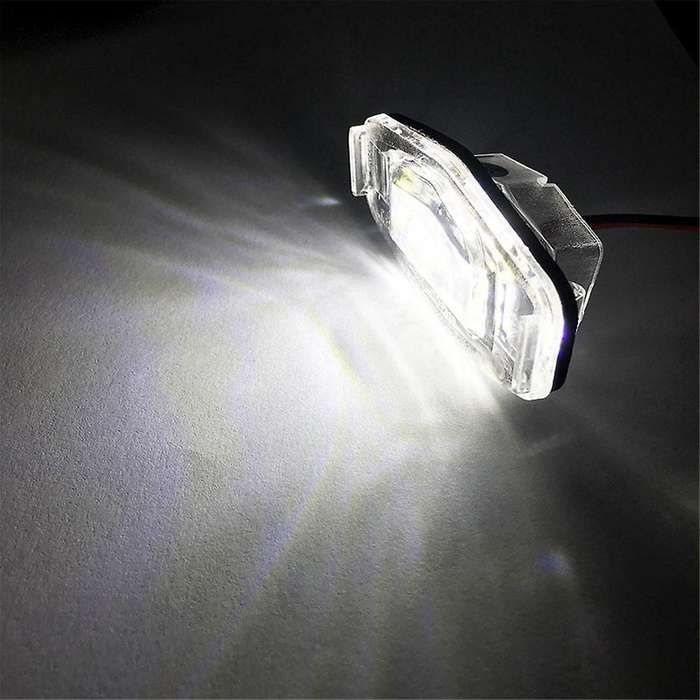 1Pair Car Led License Plate Light License Plate Light Lamp for Accord