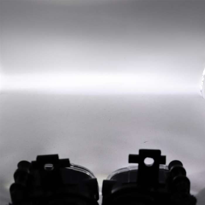 1Pair Car Lens LED Fog Lights Assembly for Rogue Juke Kicks 2021-2023 Front Daytime Running White L