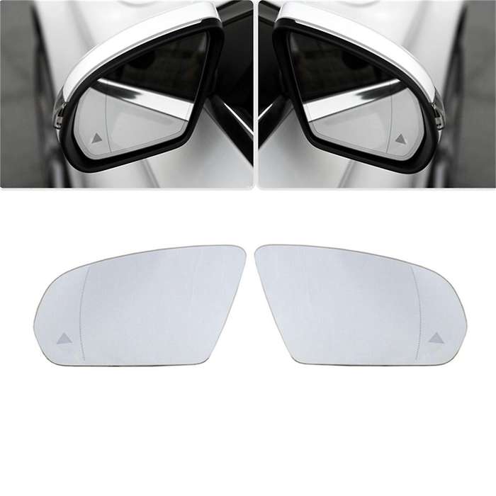 1pair Car Lh+rh Outside Mirror Glass for -class W222 W205 Rear View Mirror Lenses 0998100116 0998100