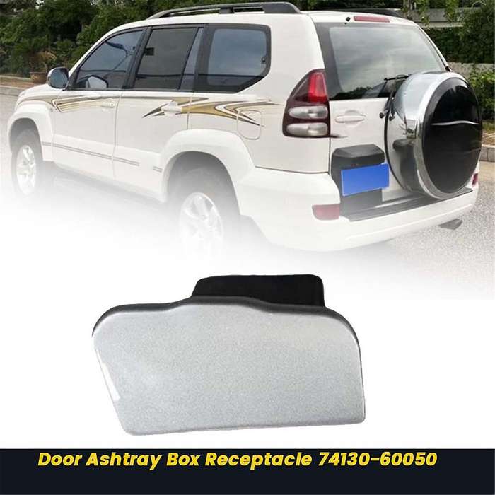 1Pair Car Rear Door Ash Tray Assy 74130-60050 74130-60090 for Land Cruiser Prado 1998-2009 Ashtray B