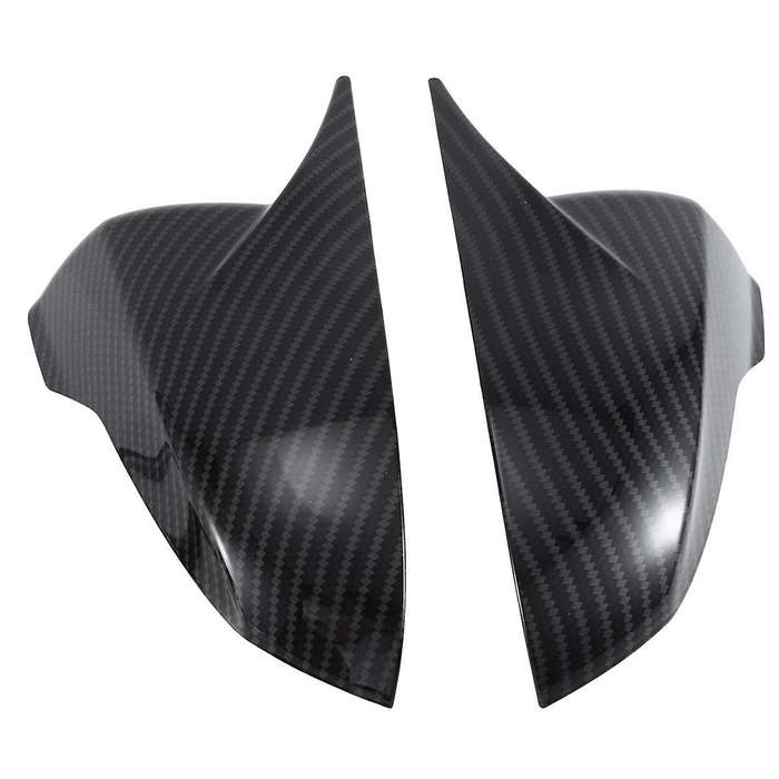 1Pair Car Rear View Mirror OX Horn Shell Trim Cover for 2018-2023 Side Door Mirror Caps Housing