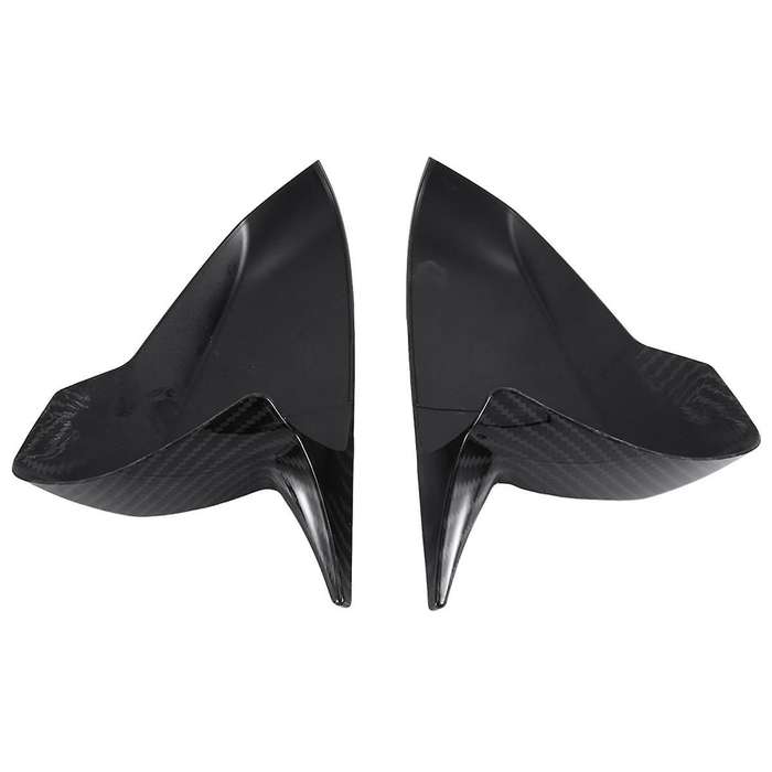 1Pair Car Rear View Mirror OX Horn Shell Trim Cover for 2018-2023 Side Door Mirror Caps Housing
