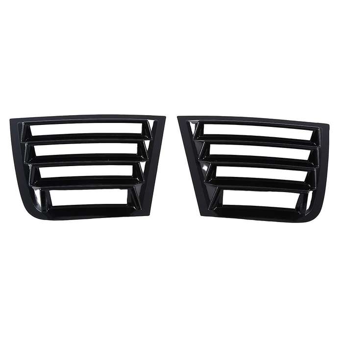 1pair Car Rear Window Louver Shutter Trim Cover for Charger 2015-2022 Side Louver Scoop Shade Decora
