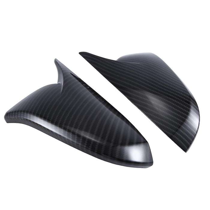 1pair Car Rearview Mirror Cover for 2013-2022 Ox Horn Side Mirror Shell Reverse Caps Trim