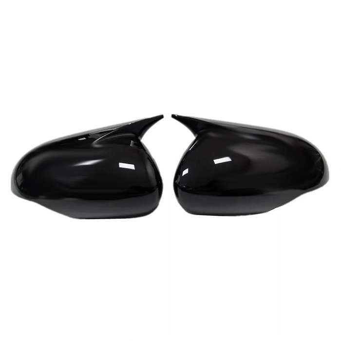 1Pair Car Rearview Mirror Housing OX Horn Trim Cover for KX3 2015-2019 Side Door Mirror Cover Cap Gl