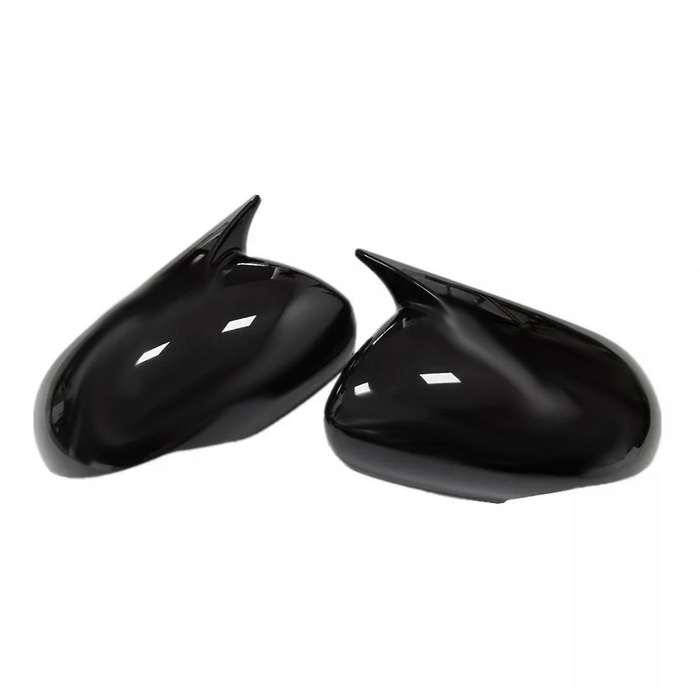 1Pair Car Rearview Mirror Housing OX Horn Trim Cover for KX3 2015-2019 Side Door Mirror Cover Cap Gl