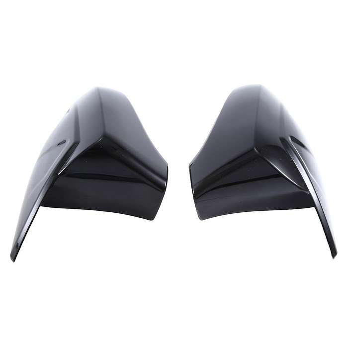 1Pair Car Snap Clip Gloss Black Cow Horn Rear View Mirror Housing Reversing Mirror Housing(LH+RH) f