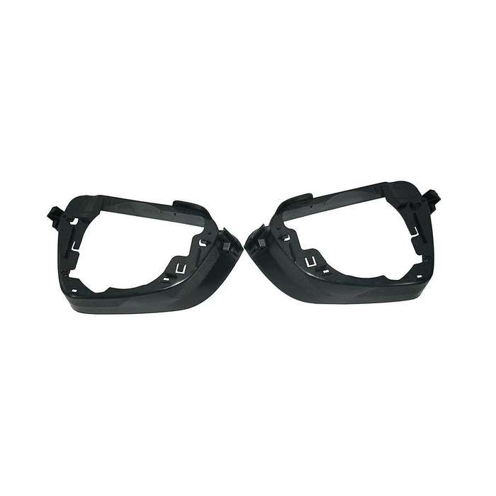 1pair Car Side Wing Rearview Mirror Cover Frame Black for All Molde