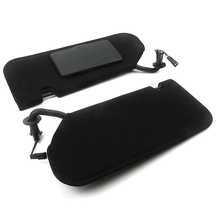 1Pair Car Sun Visors Shades W/Light Makeup Mirror 23142243 23142245 for C6 2005-2013 159238881592388