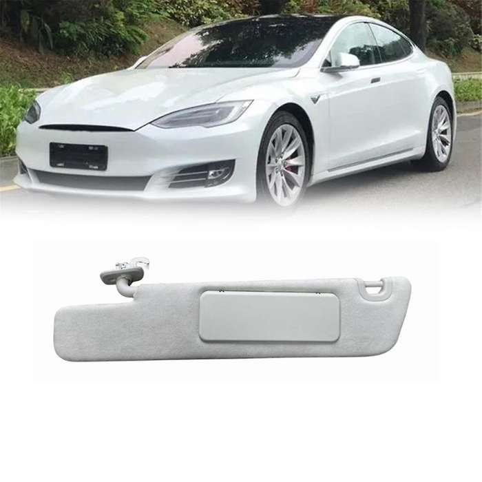 1pair Car Sun Visor with Mirror Sunshade 103258100d 103258200d for Model S Y 2012-2020 Shade Sunviso