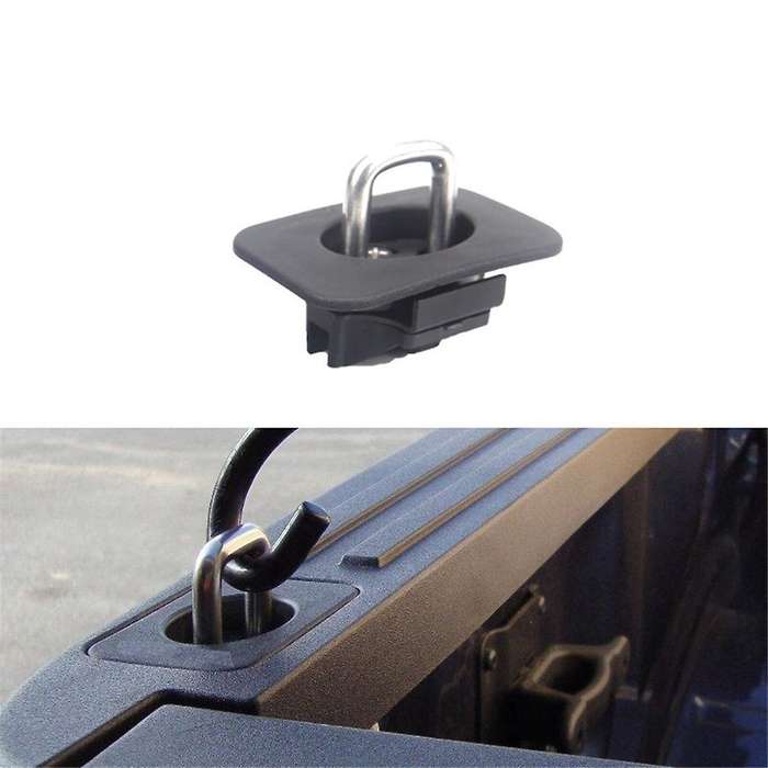 1pair Car Truck Bed Tie Downs Pickup Truck Tie Down Anchors for 2015-2020 F250 F350 Super Duty 2017-