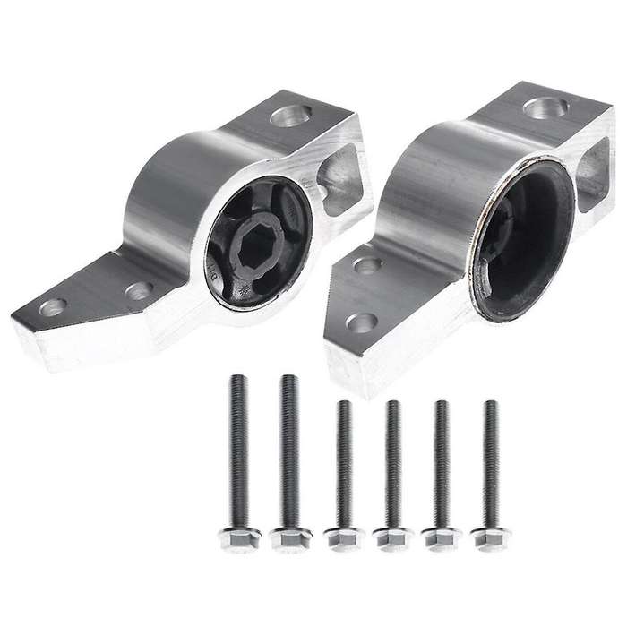 1Pair Control Arm Mount Bushing 1K0199231J 1K0199232J for A3 R32 Rabbit 06-12 Traction Arm Bushing