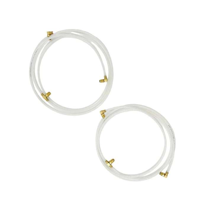 1pair Convertible Top Hydraulic Fluid Hose Lines Pair Hoses Ho-white-set for Fairlane