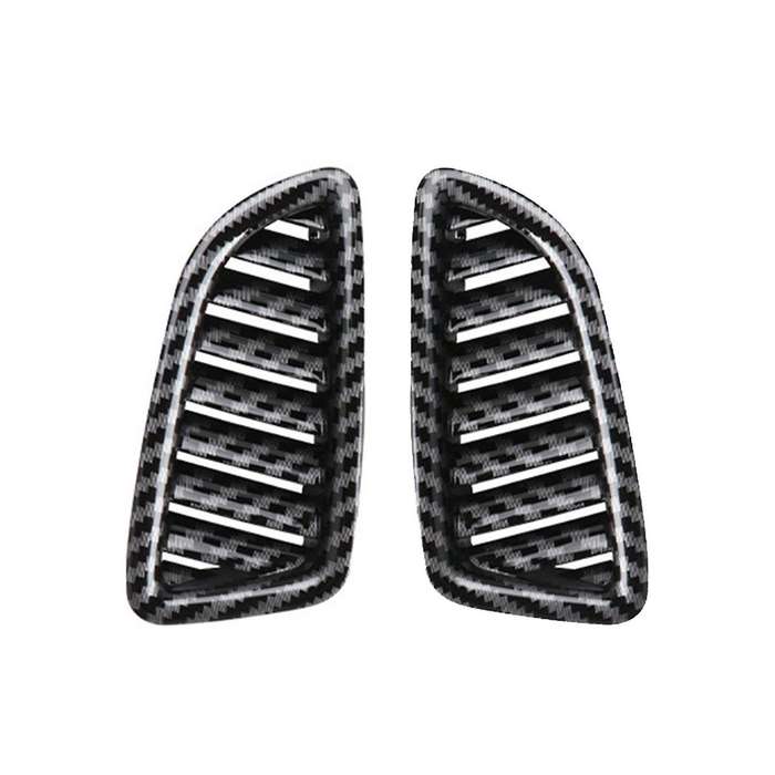 1Pair Dash Side Air Conditioning Vent Trim Cover 2056804505 for C-Class W205 2015-2021 Air Outlet Fr