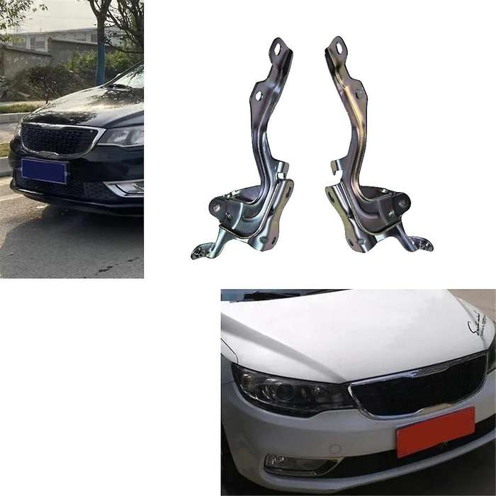 1Pair Driver & Passenger Side Hood Hinge Cover 79110-1X000 79120-1X000 for Forte 2009-2017 Engine Bo