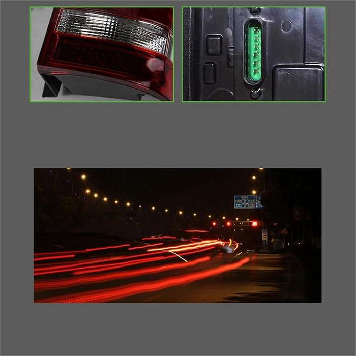 1Pair Flowing Rear LED Brake Taillight A4478200164 A4478200064 for W447 Metris 2014-2021 Dynamic Tur