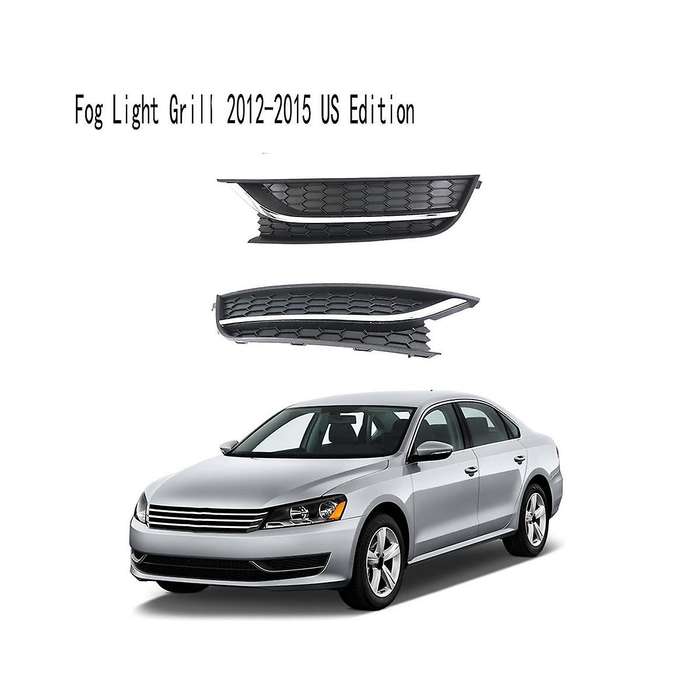 1pair Fog Light Cover Fog Light Grill for 2012-2015 Us Edition 561853665e 561853666c