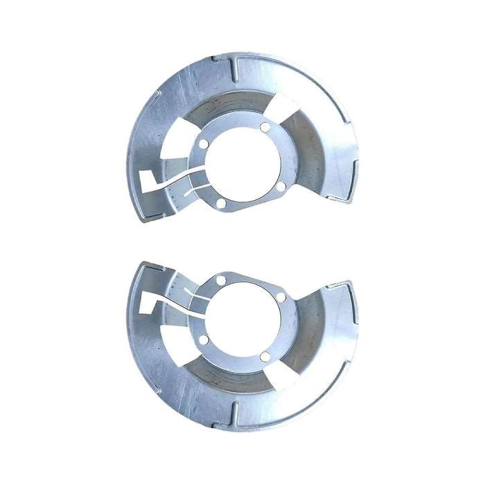 1pair Front Brake Anchor Plate Front Splash Plate Suitable for Ram 2000-2002 5015128aa 5015129aa