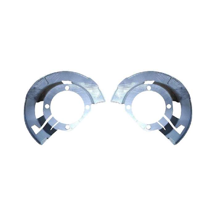 1pair Front Brake Anchor Plate Front Splash Plate Suitable for Ram 2000-2002 5015128aa 5015129aa